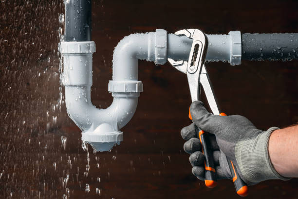 Professional Water Line Repair technician working in Glencoe, MN